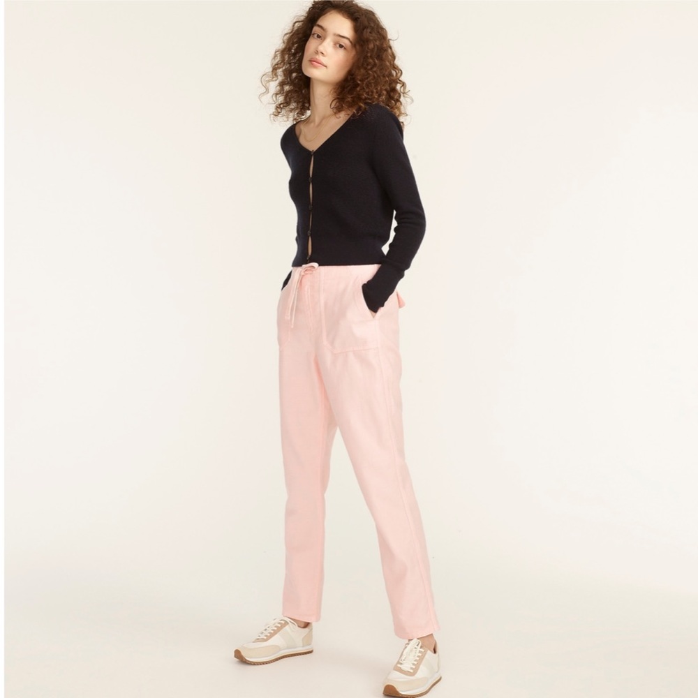 J CREW Tie-waist camp pant